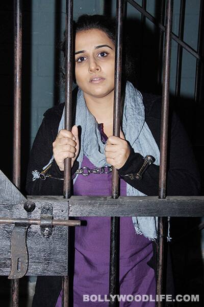 Vidya Balan is behind bars, but why?