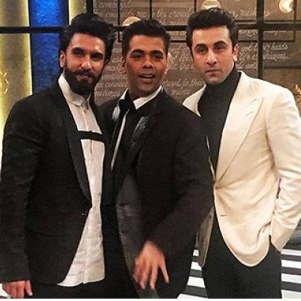 When Karan Johar was a middle man for Ranveer Singh and Ranbir Kapoor
