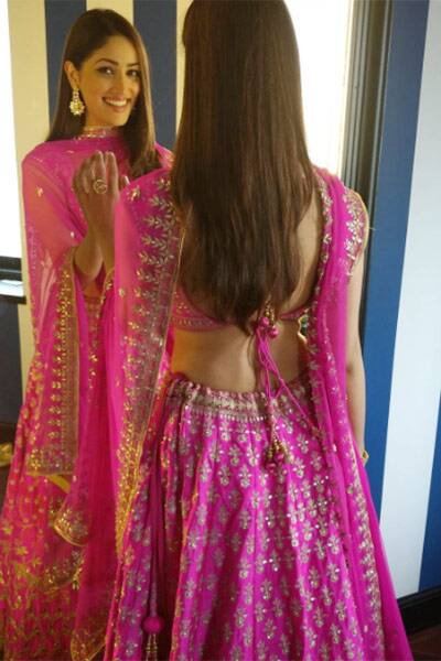 Yami Gautam in Anita Dongre