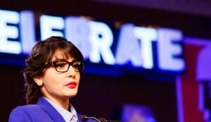 Anushka Sharma address the paparazzi present at India Today event