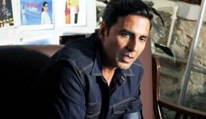 Akshay Kumar and Paresh Rawal on the sets of Comedy Circus