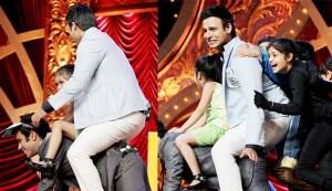 Vivek Oberoi takes a donkey ride!