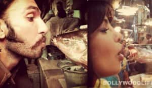 Ranveer Singh and Priyanka Chopra kiss a fish!