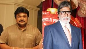 Prabhu shoots with Amitabh Bachchan