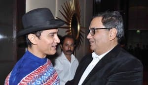 Salman Khan and Aamir Khan party together at Subhash Ghai’s birthday bash: View pics