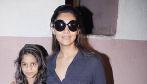 Gauri Khan along with daughter Suhana at the private screening of a movie