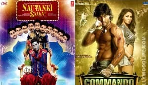 Box office report: Nautanki Saala leads Commando by a thin margin in the opening weekend