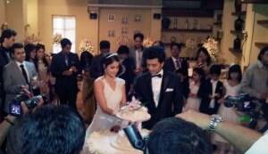 Riteish Deshmukh & Genelia D’Souza’s church wedding and reception pics