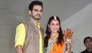 Esha Deol and Bharat Takhtani’s mehndi ceremony
