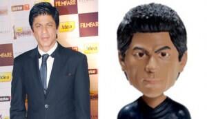 Shahrukh is bobbleheaded!