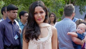 Freida Pinto’s style goof up at IFFI Goa!