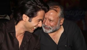 Why does Pankaj Kapur take advice from son Shahid Kapoor?
