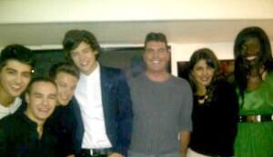 Priyanka Chopra meets Simon Cowell on the sets of X Factor USA