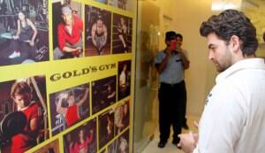 Neil Nitin Mukesh at the opening of a&nbsp;gym