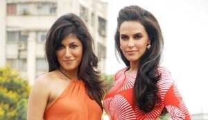 Neha Dhupia, Chitrangda Singh, Arbaaz Singh at the 'Gillette Shave' event 