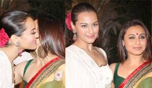 Rani Mukerji bonds with Sonakshi Sinha!