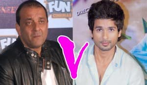 Sanjay Dutt and Shahid Kapoor to face&nbsp;off