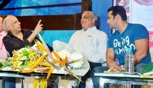 Salman Khan launches dad Salim Khan’s Mahatma Gandhi and Cinema book