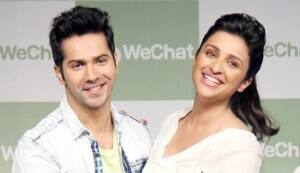 Varun Dhawan and Parineeti Chopra launch the WeChat application