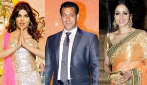 Salman Khan, Priyanka Chopra, Sridevi attend Marathi channel launch: View pics!
