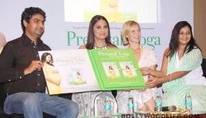 Lara Dutta launches yoga DVD for pregnant&nbsp;women