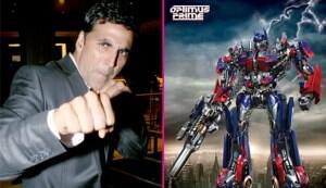 Akshay Kumar: Transformed into the new Optimus Prime