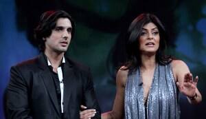 Sushmita Sen on the sets of Raveena Tandon’s ‘Issi Ka Naam Zindagi’