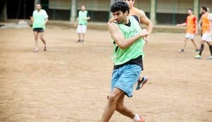 Ranbir Kapoor gets aggressive on the field