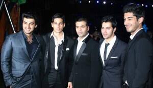 Arjun Kapoor and Imran Khan in deep conversation during Chivas Studio event