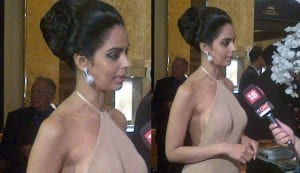 Mallika Sherawat opts for a subdued look for Cannes 2012