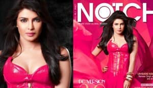Priyanka Chopra looks hot in a shocking pink ensemble on the cover of Notch
