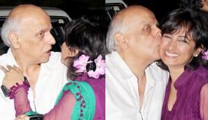 Divya Dutta earns a ‘pappi’ from Mahesh Bhatt!