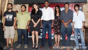 Milind Soman, Shruti Haasan attend the ‘MTV Rush’ press meet