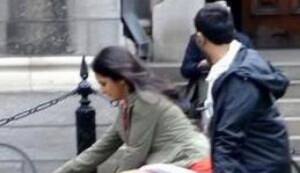 Katrina has an ‘oops’ moment on the sets of ‘Ek Tha Tiger’