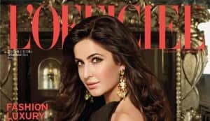 Katrina Kaif poses in a Gucci dress for L’Officiel