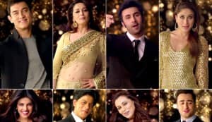 Apna Bombay Talkies song: Shahrukh Khan, Aamir Khan, Akshay Kumar, Madhuri Dixit among a medley of stars celebrating Indian cinema!