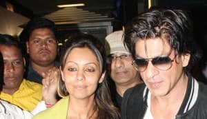 Is all well between Shahrukh Khan and wife Gauri?