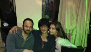 Shahrukh Khan’s surprise birthday bash for Rohit Shetty: view pics!