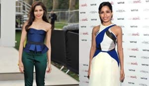 Freida Pinto’s recent appearances: Enthusiastic thumbs up or big boo?