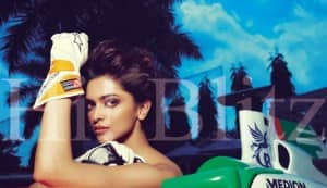 Deepika Padukone on the cover of Hi! Blitz