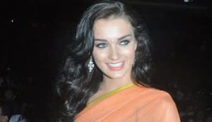 Amy Jackson, Lakhsmi Rai, Vikram and Karthi at the music launch of ‘Thaandavam’