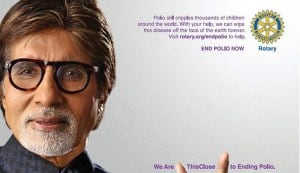 Amitabh Bachchan to be honoured for polio&nbsp;campaign