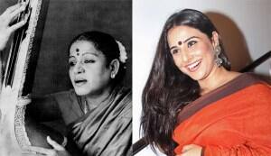 Why is Vidya Balan the perfect choice to play MS Subbulakshmi?