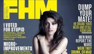Kajal Aggarwal goes topless for men’s mag!