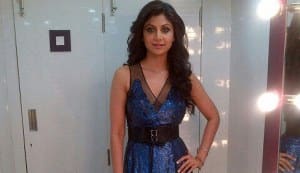Shilpa Shetty looks gorgeous in a Rohit Gandhi and Rahul Khanna dress