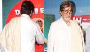 Amitabh Bachchan goes ‘desi’!