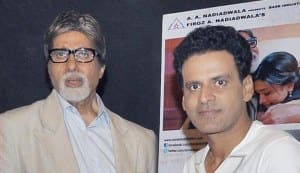 Amitabh Bachchan lands ‘Aarakshan’ co-star Manoj Bajpayee in trouble