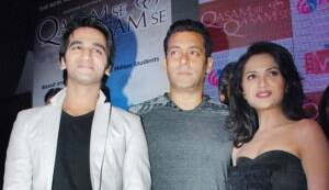 Salman Khan at the music launch of ‘Qasam Se Qasam Se’