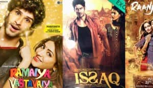 Raanjhanaa, Ramaiya Vastavaiya and Issaq new posters: Dhanush, Girish Kumar and Amy Dastur make their Bollywood debut!