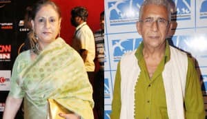 Jaya Bachchan and Naseeruddin Shah share screen space for the first time!